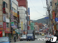 양산시 구 시외버스터미널 거리간판 '몽땅' 바꾼다.
