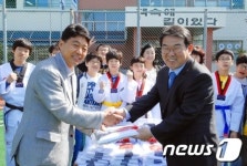 울산 메아리학교 &apos;장애인 태권도 대회&apos;서 대거 입상