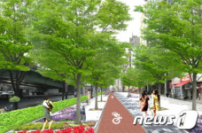 부천시, 길주로 푸른 숲길 조성