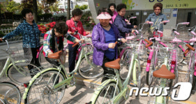 영등포구 대여자전거 기증식