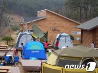전남 장성군 홍길동테마파크 야영장 등 캠핑명소로 인기