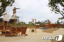 완도 청해진 어린이공원, 친환경 공모 당선
