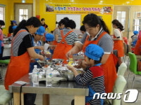 울주드림스타트센터, 저소득층 아동 양계농장 체험행사 가져