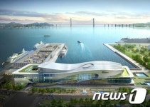 아시아 최대 부산국제여객터미널 조성공사 시작