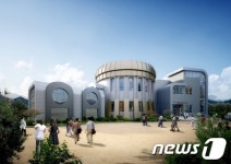 경남 거창군,북상면 월성마을 우주체험 과학관 착공