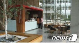 경남도청 신관 1층에 휴식공간 '카페테리아' 오픈
