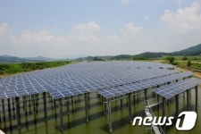 광주 광산구, 산수배수펌프장 태양광발전소 준공