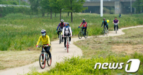 서초구, 공공자전거 스테이션 확대설치 기념 자전거 대행진