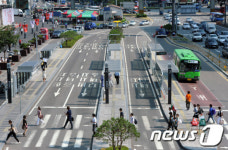 택시파업 돌입, 텅빈 서울역 앞 택시타는곳