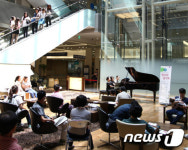 건국대병원 자원봉사 연주 '정오의 음악' 1500회