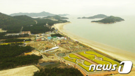 전남 신안 대광해수욕장 모래 '청정'