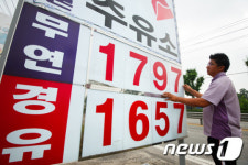 휘발유 1700원대 주유소 등장