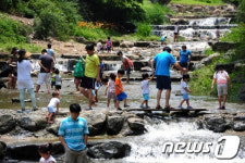 불볕더위엔 계곡이 최고