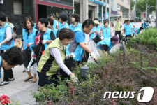 신연희 강남구청장, 청담사거리 주변 환경 정비