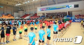 전국 학교대항 배드민턴대회 22일 화순선 7일간 열전 돌입