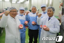 진안 부귀농협 김치 일본 수출 300만달러 달성