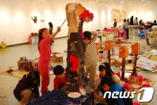 진주 문화예술회관,여름방학 '어린이미술체험교실'