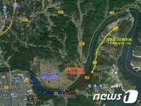 대전 대덕구, 금강변 대청길 확장 2단계 착수