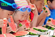 누가 누가 빨리 먹나