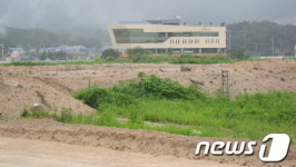 양주옥정지구 내 유해식물 무성… LH는 팔짱