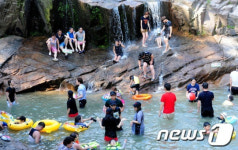 폭염에는 계곡이 최고!