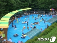 안동 계명산자연휴양림, 휴양객으로 북새통