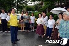 [동정] 강운태 광주시장 민원 현장 방문