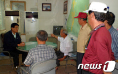 [사진] 집중 호우때 논에 가시면 안됩니다