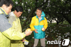 [사진]이창희 진주시장 수해 점검