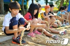 남해군 이동초등학교, ‘남해선구줄끗기’ 전승교육 한창