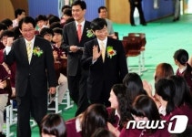 구암고등학교 개교식 참석한 곽노현 교육감