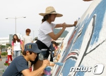 해양대, 22일 섬 캠퍼스 연결로 ‘한림제’ 벽화로 재탄생
