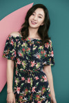 올리비아로렌, ‘트로피칼 오프 숄더 드레스’출시