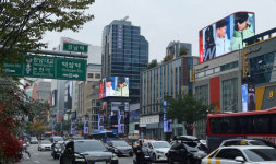 다이나핏, 강남대로 등 전국 43구좌 대규모 옥외 광고