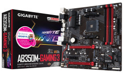 제이씨현시스템, 라이젠 M-ATX 메인보드 GA-AB350M-Gaming 3 출시