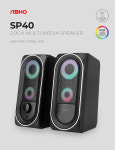 앱코, SP40 스피커 출시…터치식 RGB ON/OFF 기능 탑재
