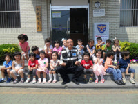 중부署 송현파출소, 유치원생 초청 견학 실시