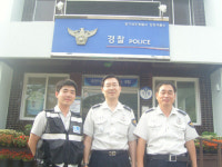 양주경찰서 장흥파출소500만원 든 돈가방 무사히 주인에게 인계