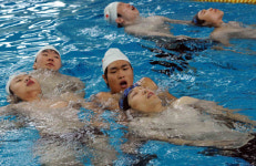 인명구조 검정평가… 전력질주