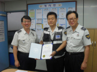이훈 경찰서장, 현장 방문 직원들 노고 치하