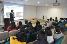 남부소방서, 용현여중서 소방안전교육 실시