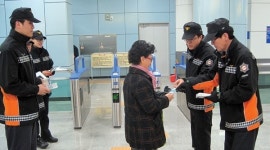 수원영통119센터, 지하철 사고예방 캠페인