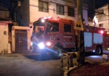 숭의119안전센터, 야간 소방출동로확보훈련 실시