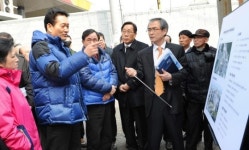 宋시장, 원도심 정비사업 현장 점검
