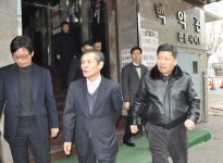 한상대 소방본부장, 주안 119안전센터 직원 격려