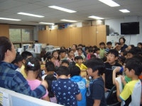 과천 문원초 학생 80여명 과천시청 견학 실시