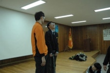 부평소방서, 부평동중학교 학생들 직업체험