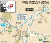 4호선 남양주 연장 내년말 착공