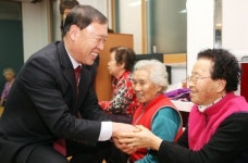 김성기 가평군수, 취약계층방문
