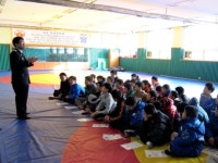 부평署, 산곡중 레슬링부 학교폭력 예방교육